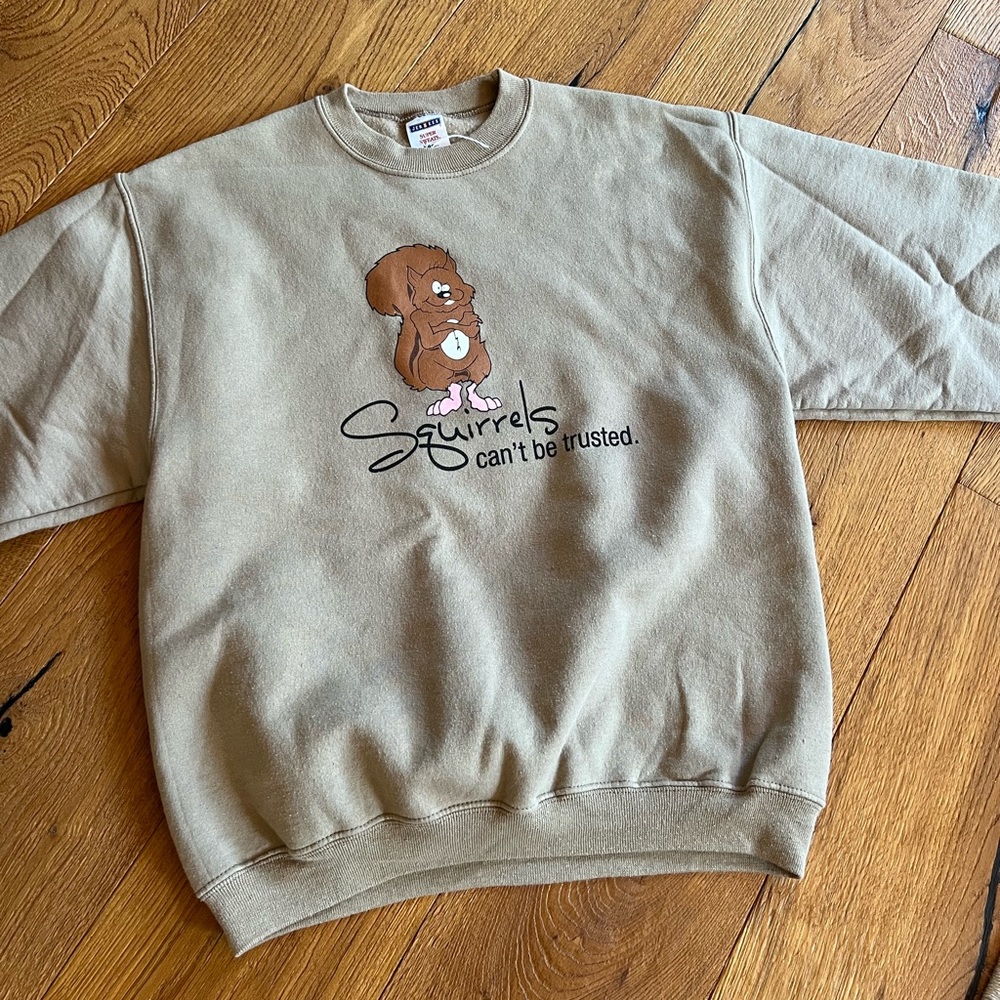 squirrels sweatshirt
